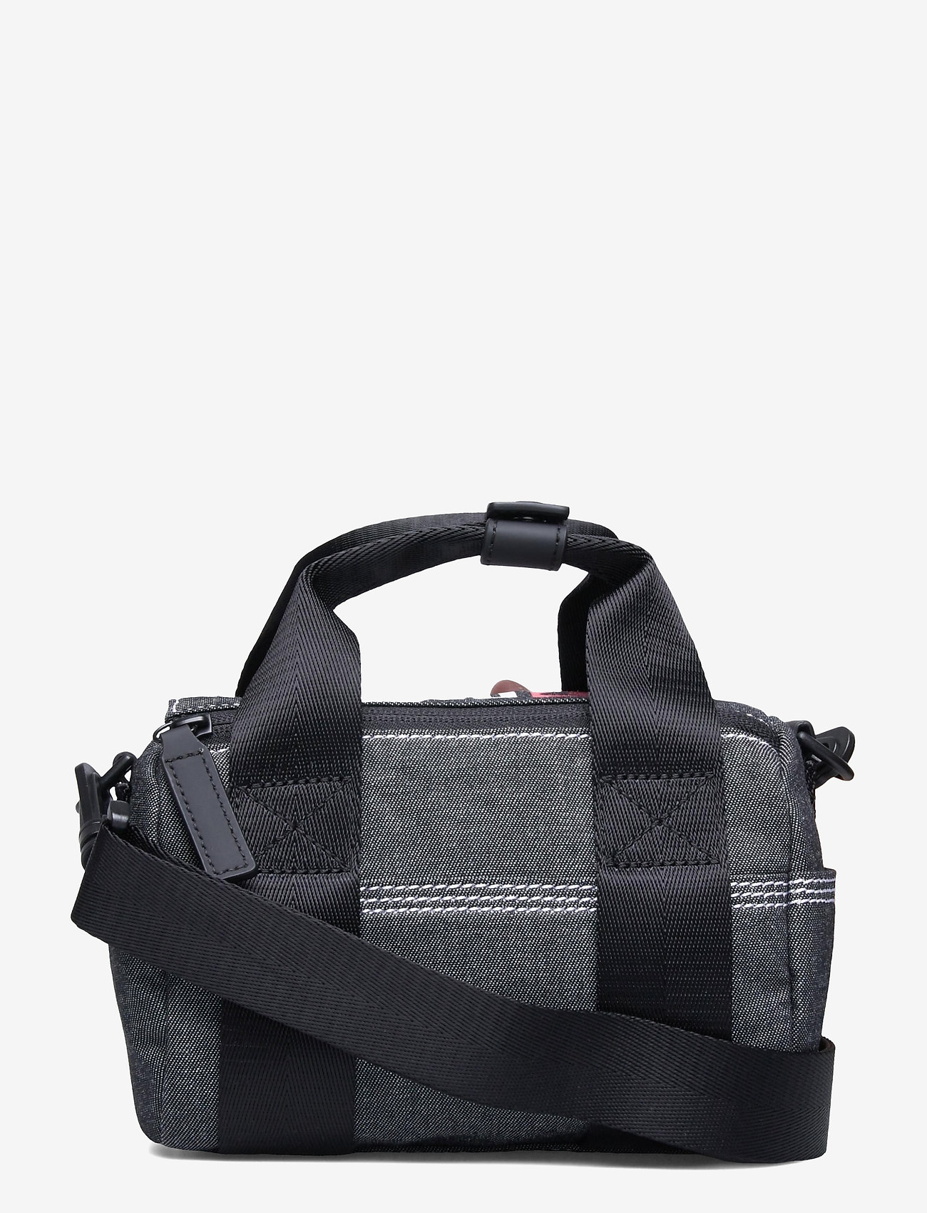 Diesel - MINI DUFFLE handbag - sporttaschen - black denim - 0