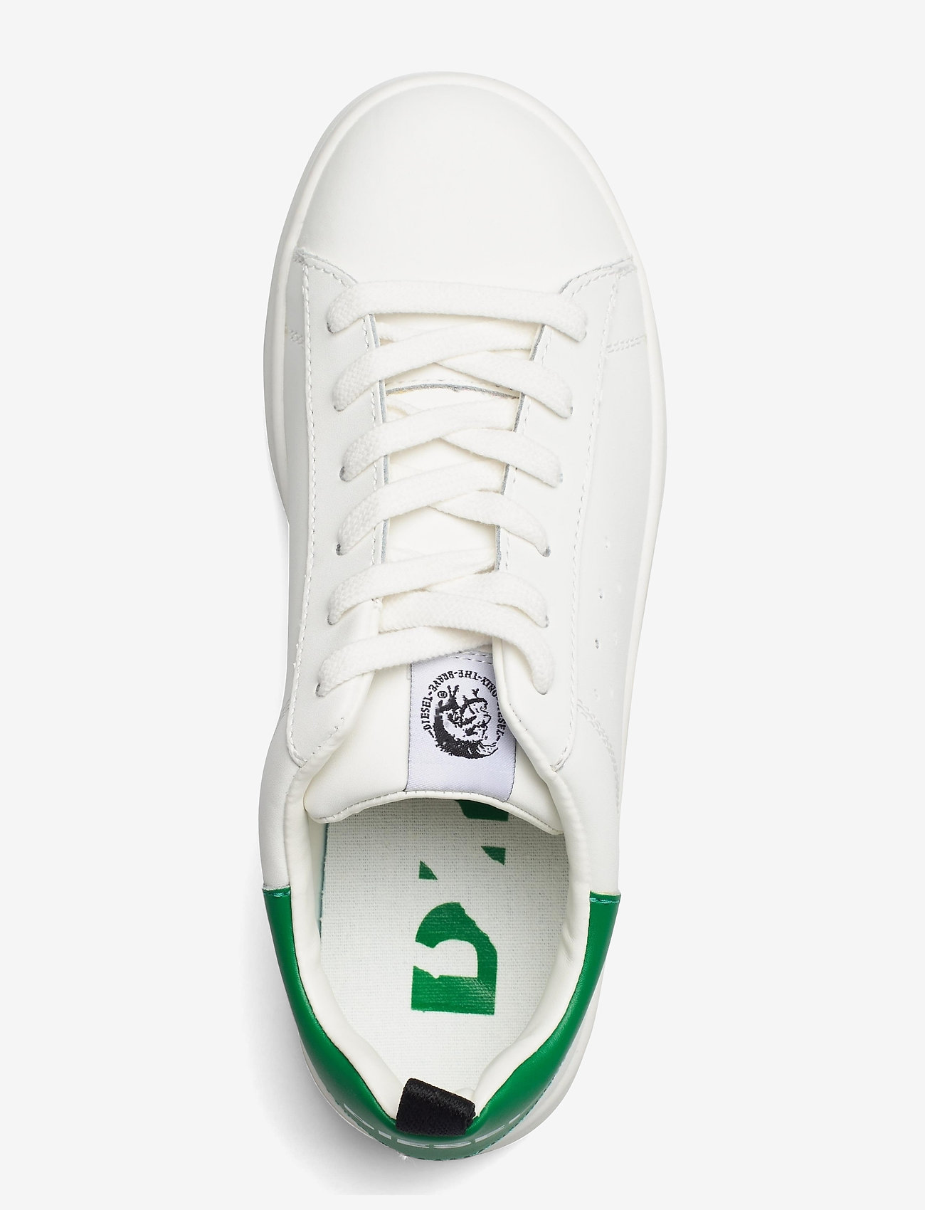 Diesel - SN LOW LACE 11 FULL  sneakers - white/jelly bean - 3