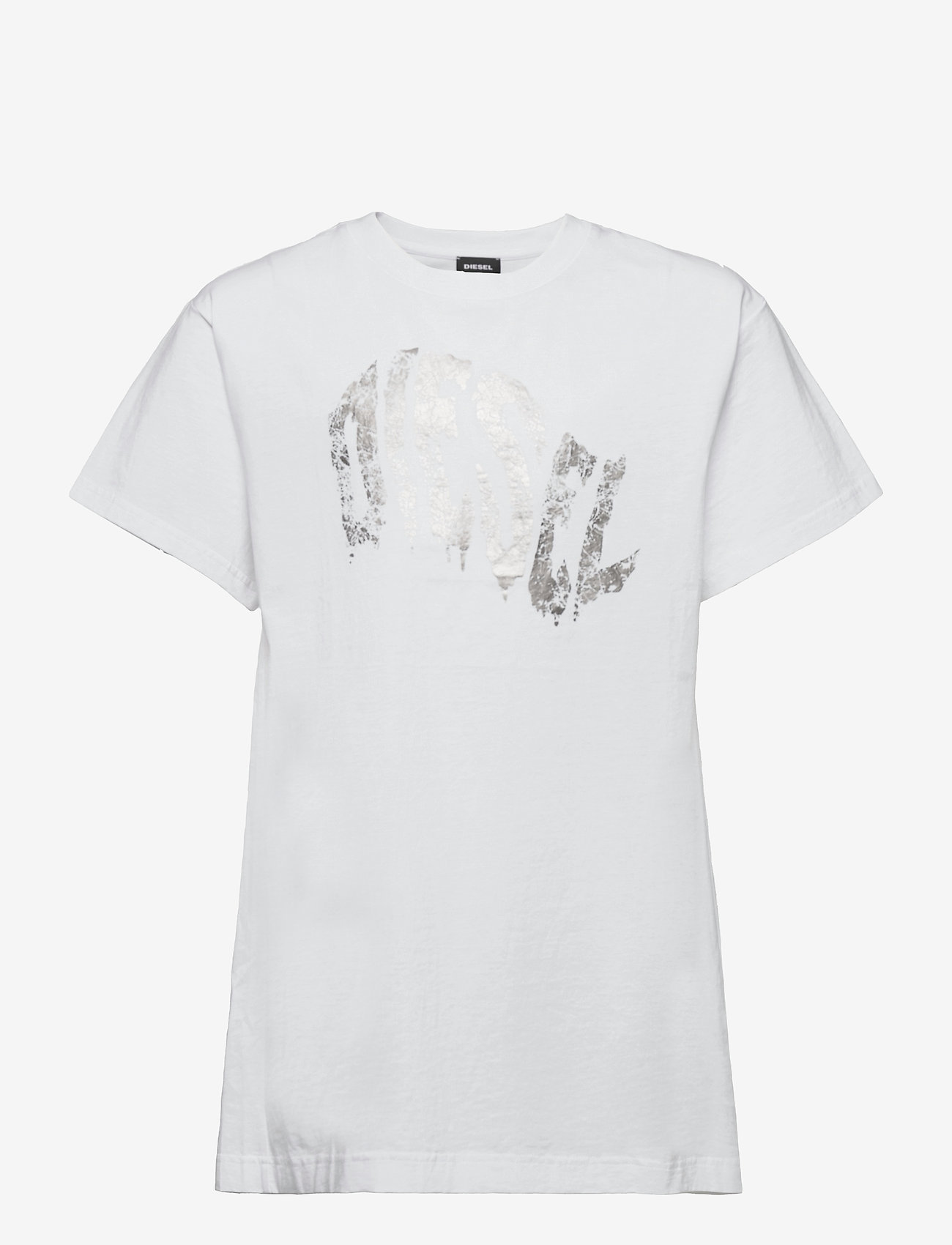 Diesel - DBOWLY ABITO - kortärmade t-shirts - bianco - 0
