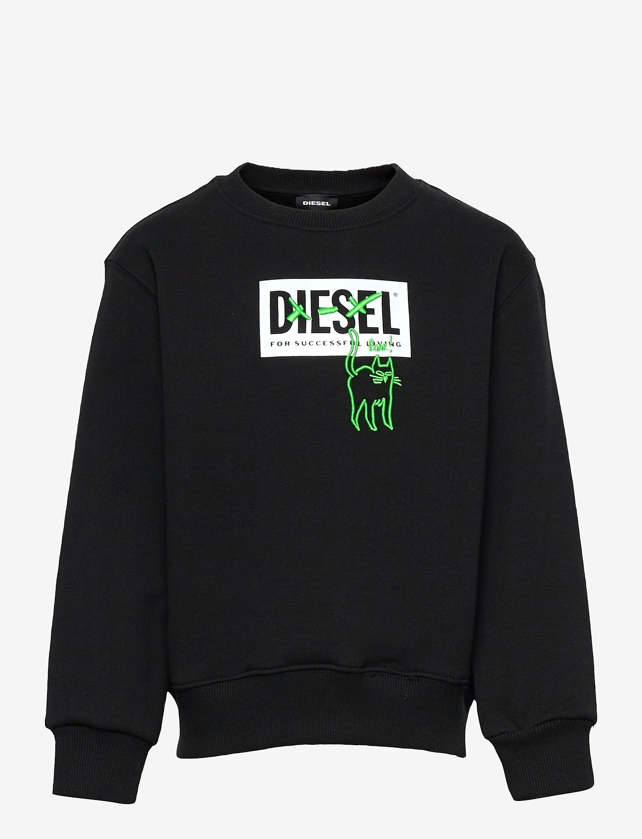 Diesel - SMUGD OVER SWEAT-SHIRT - nero - 0