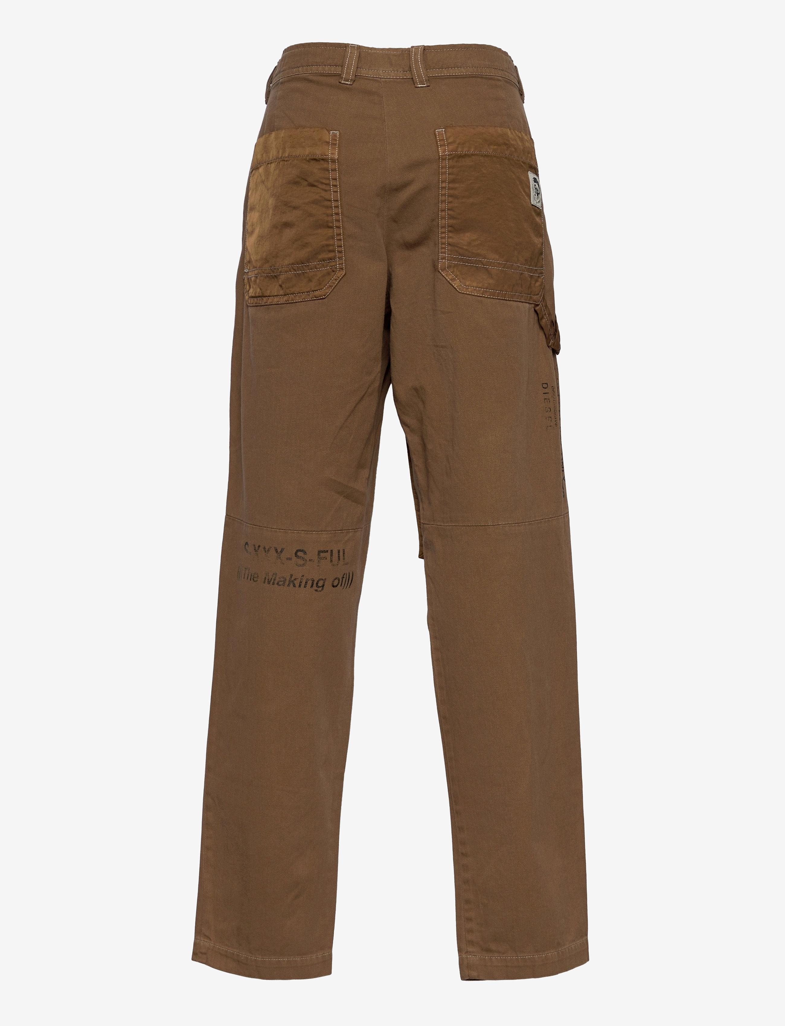 Diesel - PTRENT TROUSERS - kargopüksid - sandy brown - 1