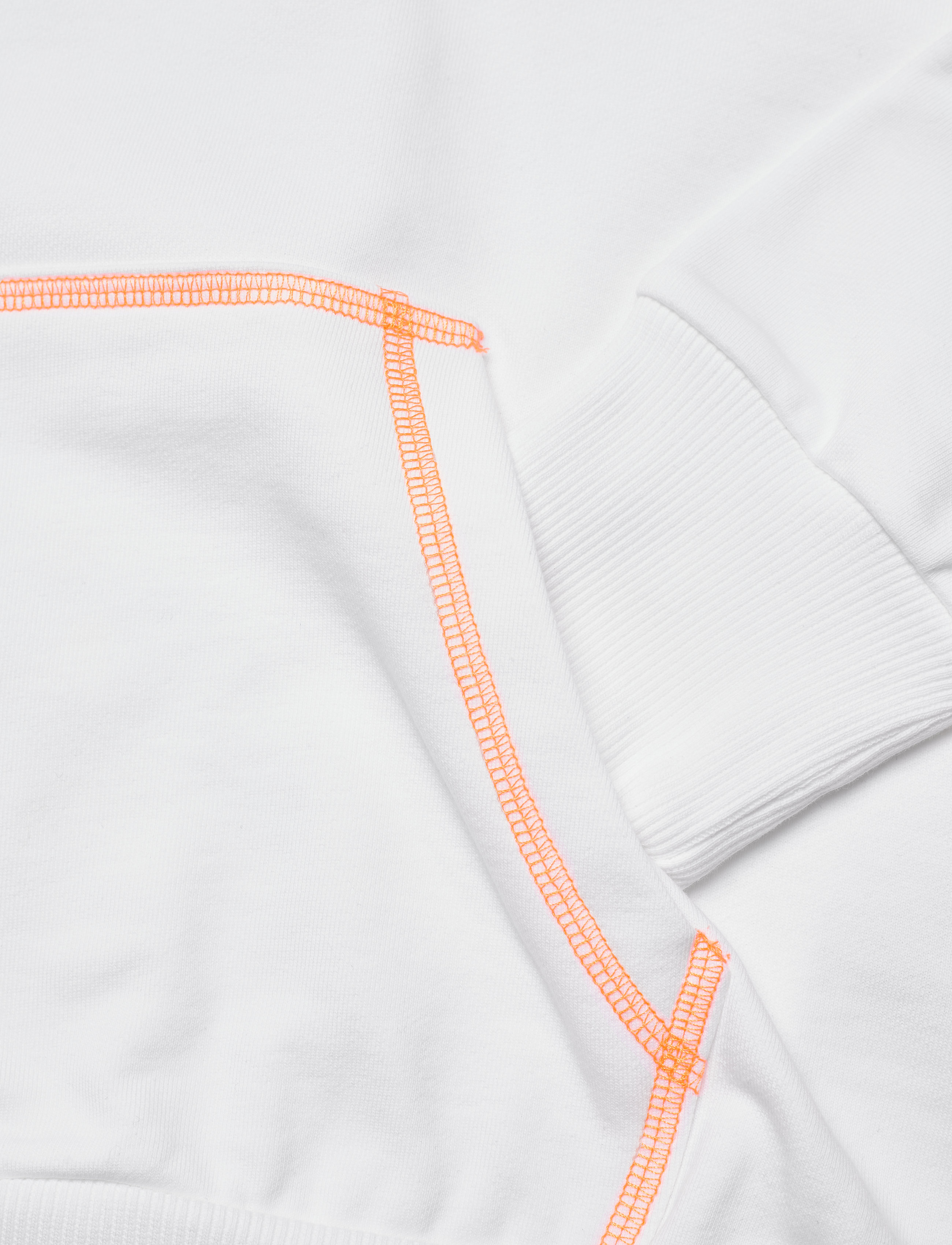 Diesel - SALBYSEAM OVER SWEAT-SHIRT - hættetrøjer - bianco - 3