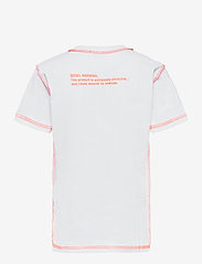 Diesel - TJUSEAM T-SHIRT - kortærmede t-shirts - bianco - 1