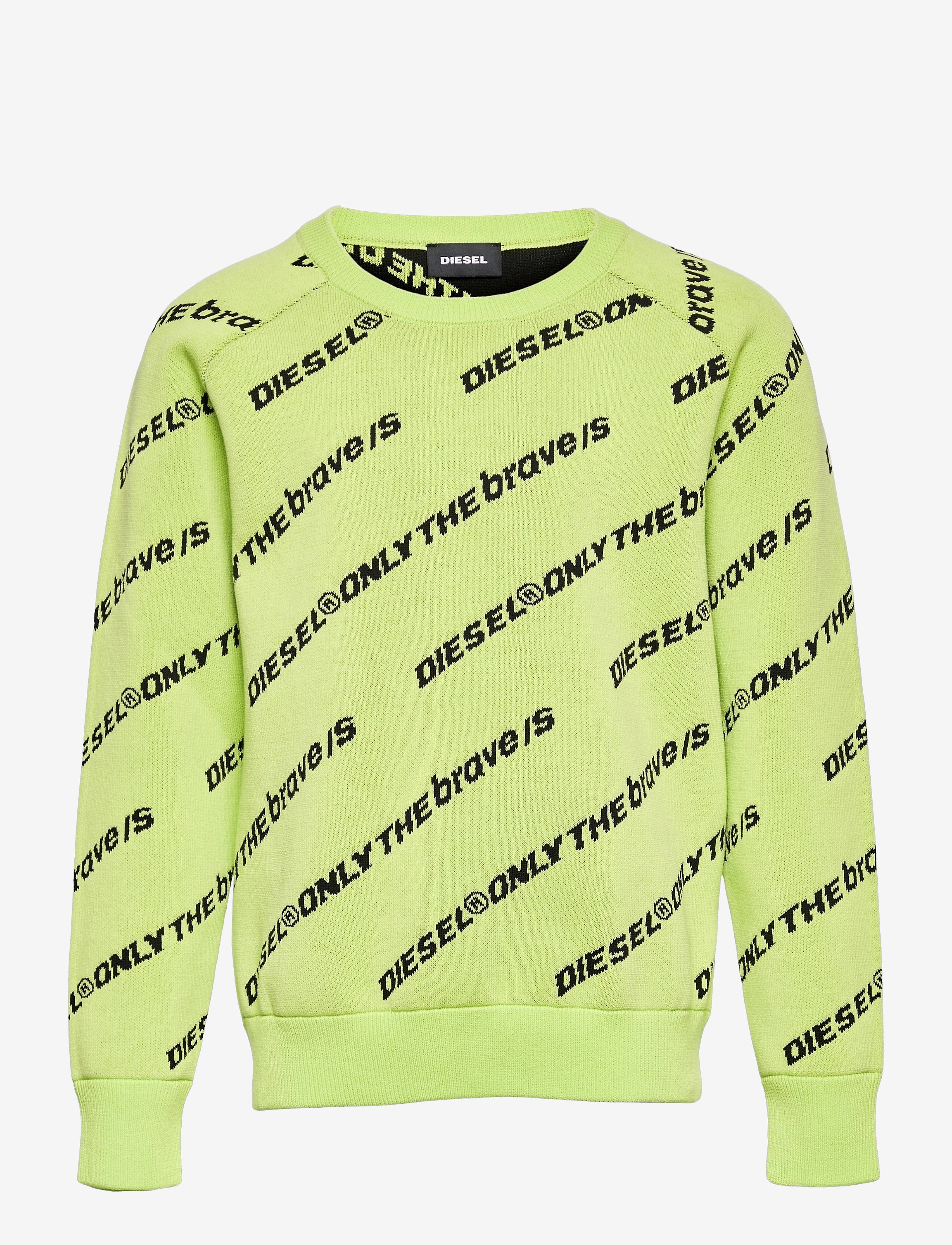 Diesel KDAVIS MAGLIA - Strik - LIME FLUO / green