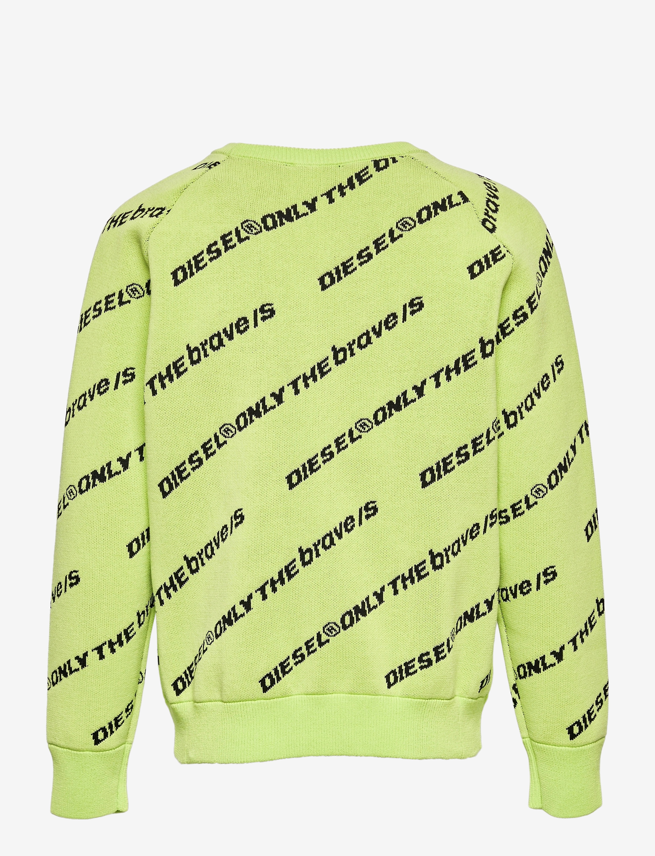 Diesel - KDAVIS MAGLIA - swetry - lime fluo - 1