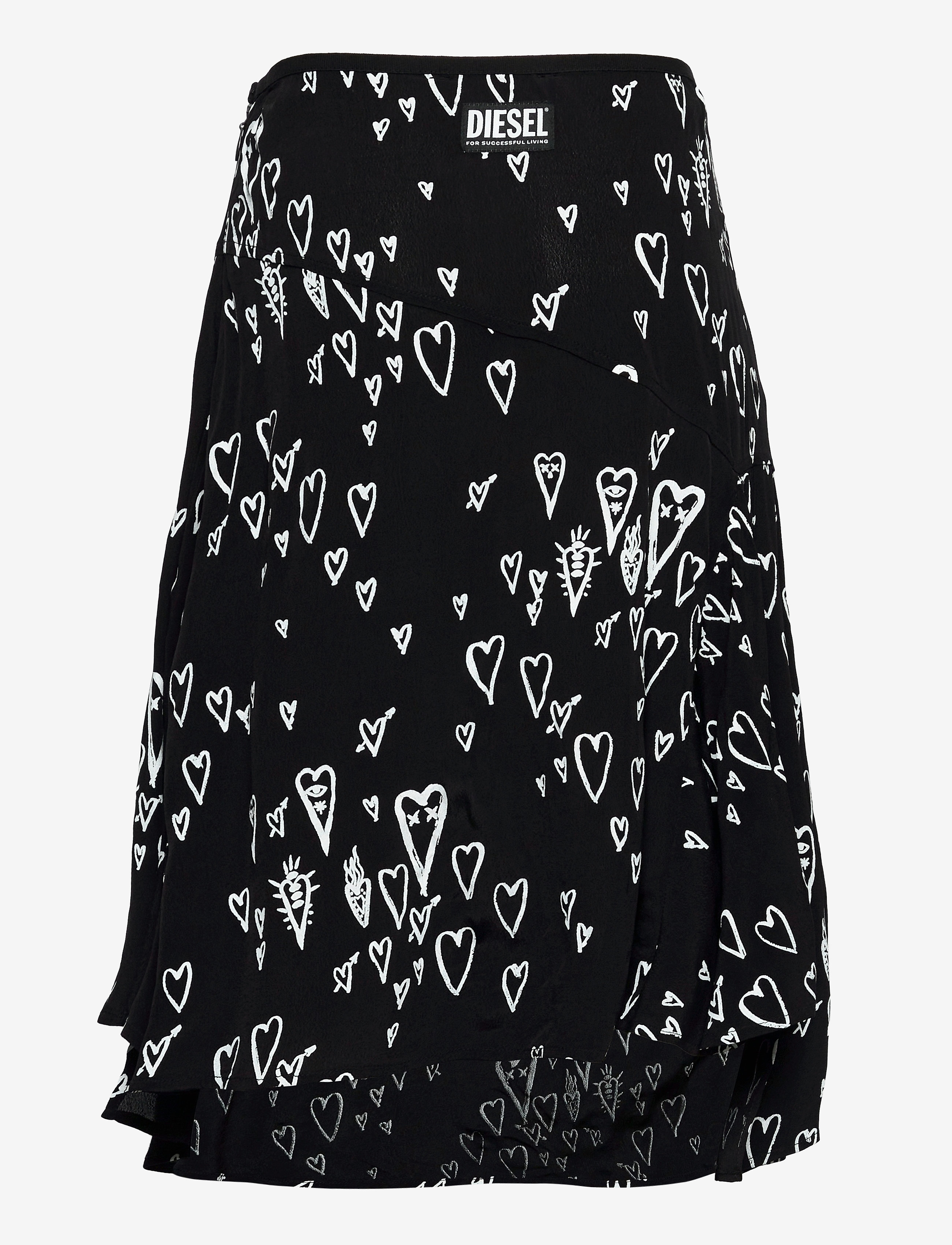 Diesel - GYSPRING GONNA - maxi skirts - nero - 1