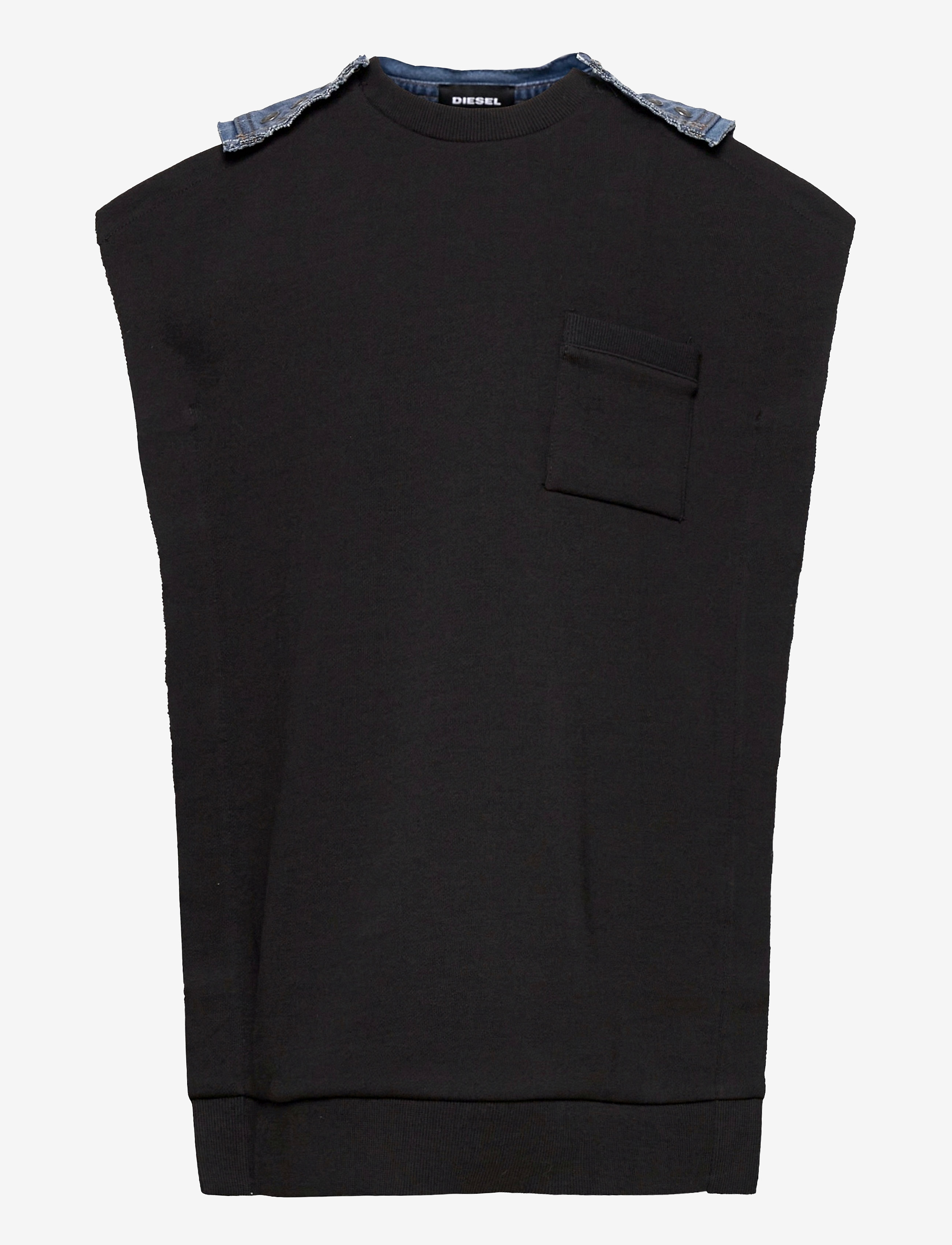 Diesel Dyrne Dress, 152, T-shirts, Schwarz - Sleeveless, Kinder