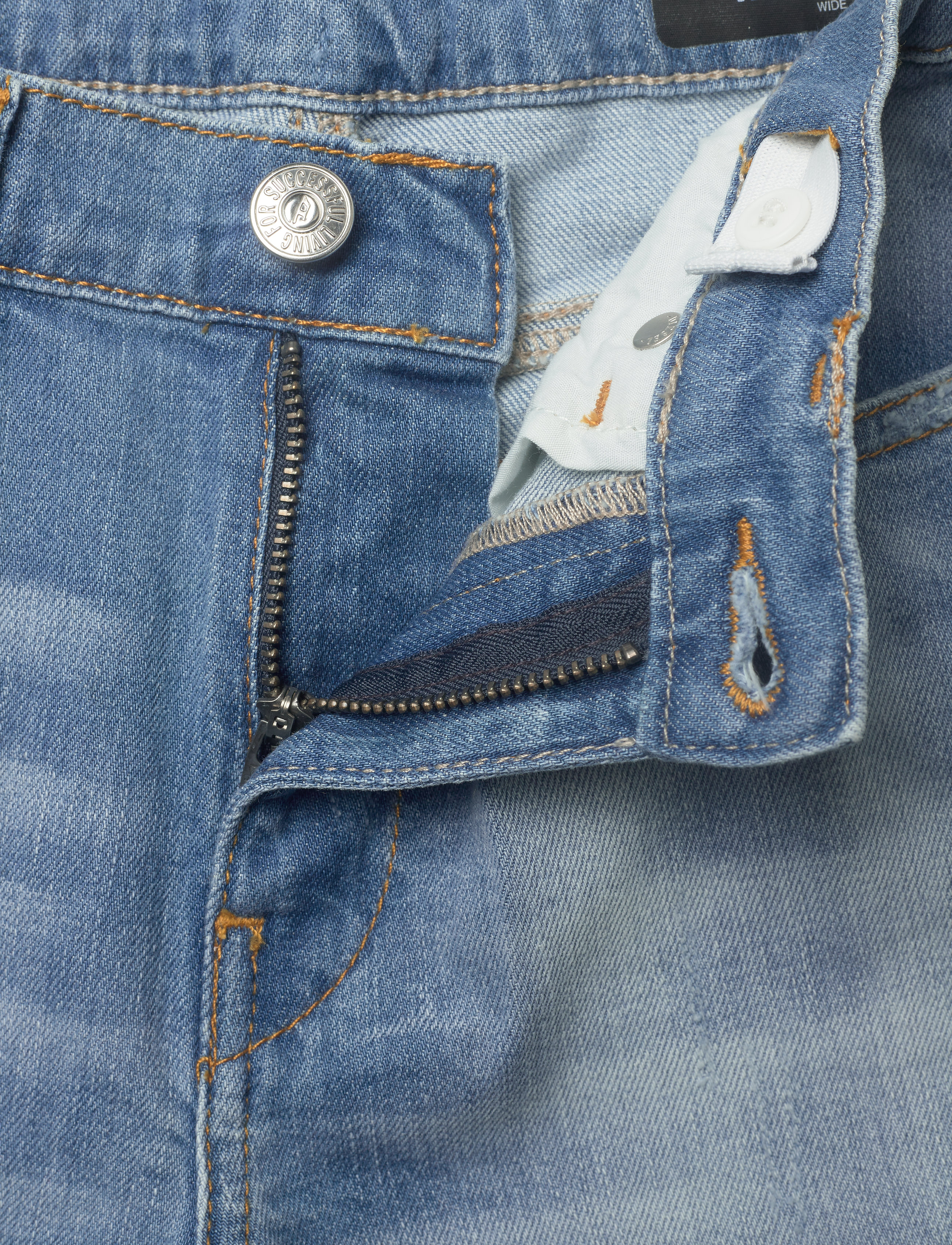 Diesel - WIDEE-J-SP1 TROUSERS - alt laienevad teksad - denim - 3