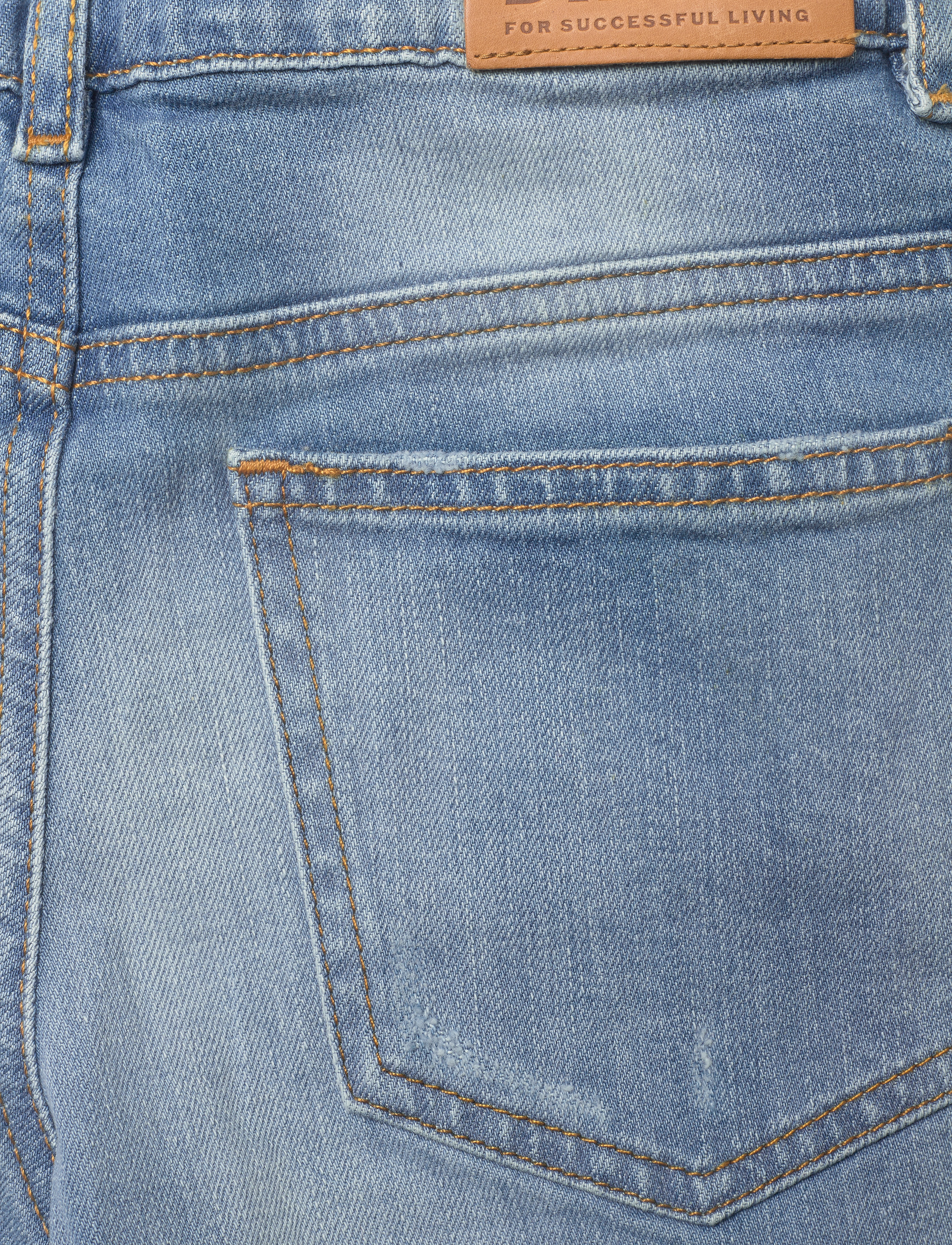 Diesel - WIDEE-J-SP1 TROUSERS - alt laienevad teksad - denim - 4