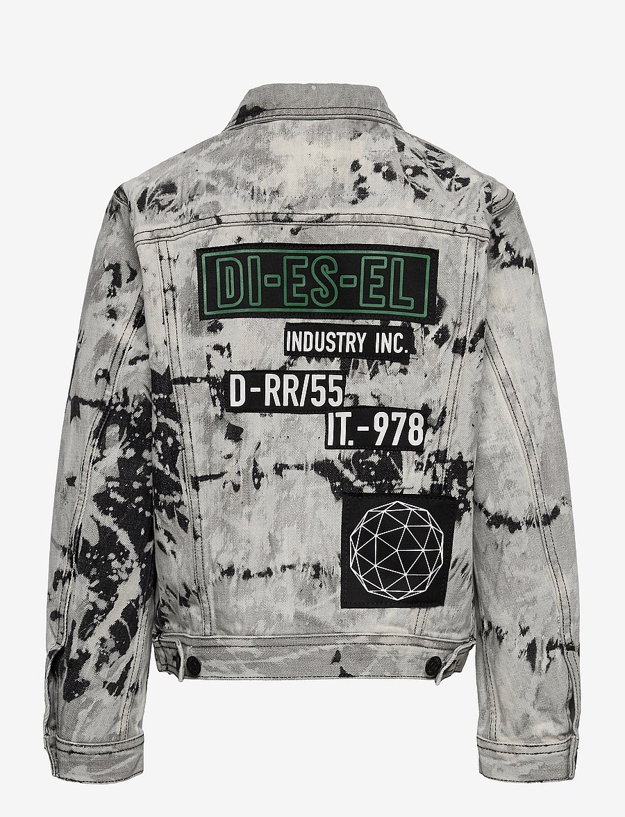 Diesel - JNHILL-SP JACKET - dżinsowa - denim nero - 1