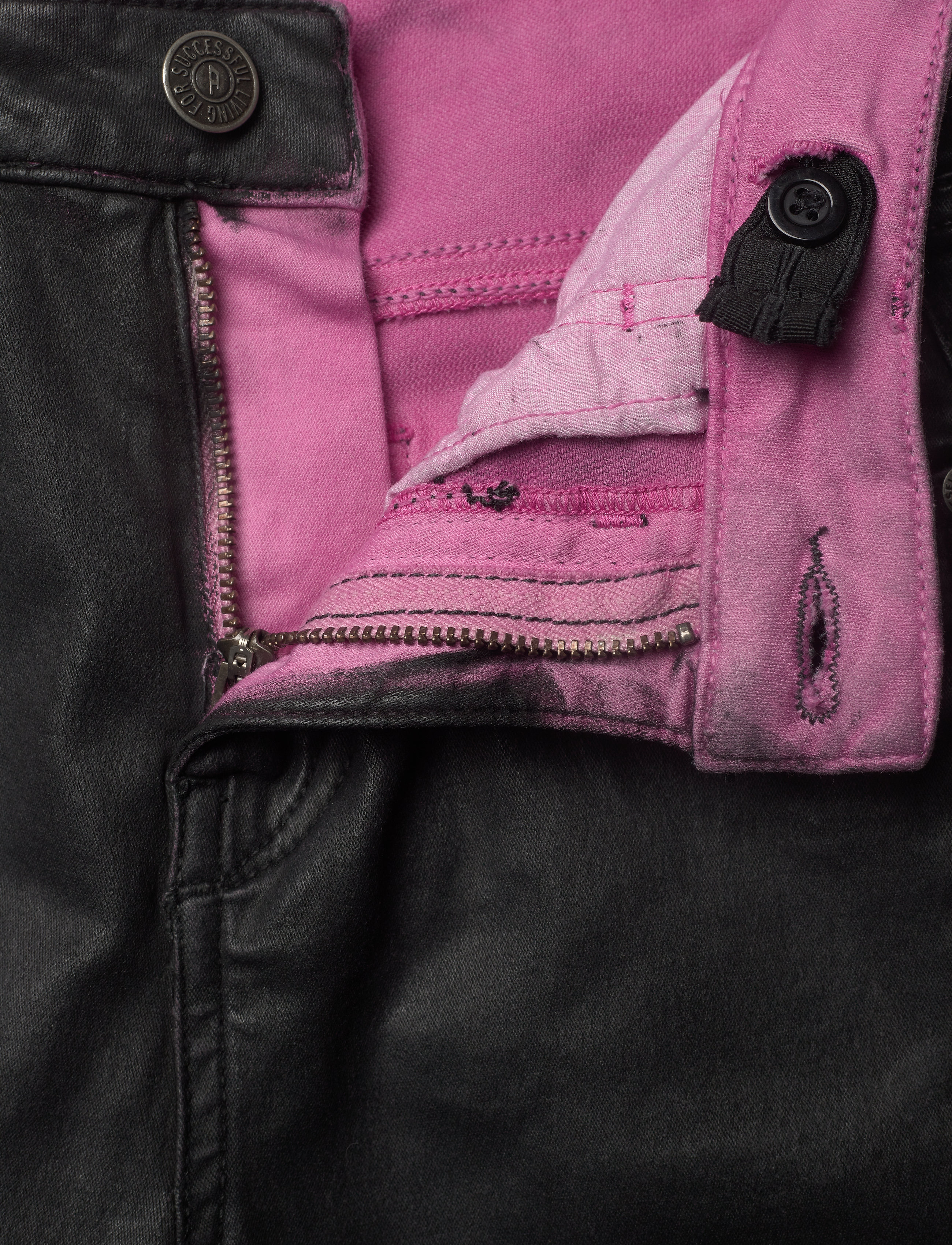 Diesel - D-FAYZA-J JJJ TROUSERS - regular jeans - deep rose - 3