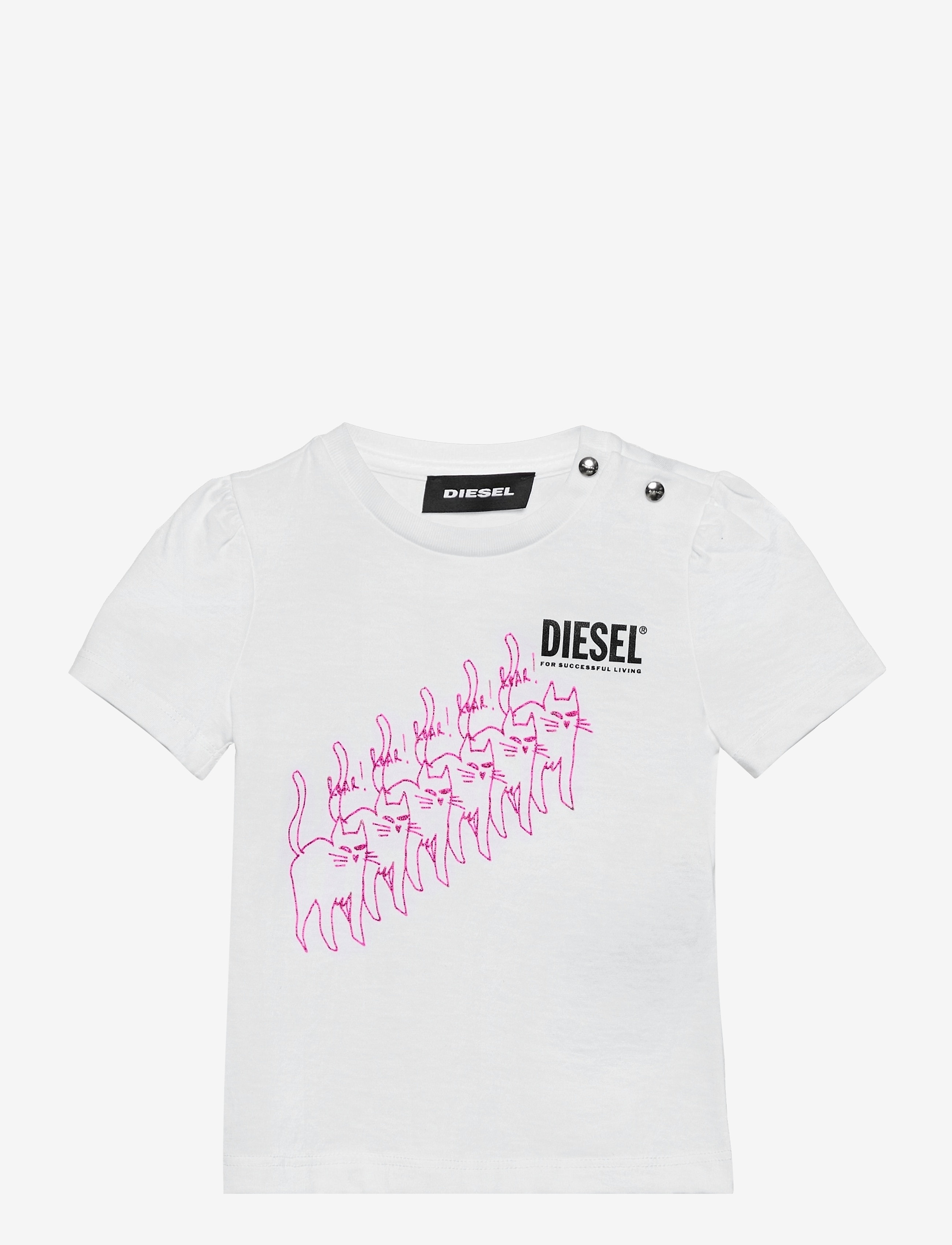 Diesel TLOPPIB T-SHIRT - DIESEL - BIANCO / white