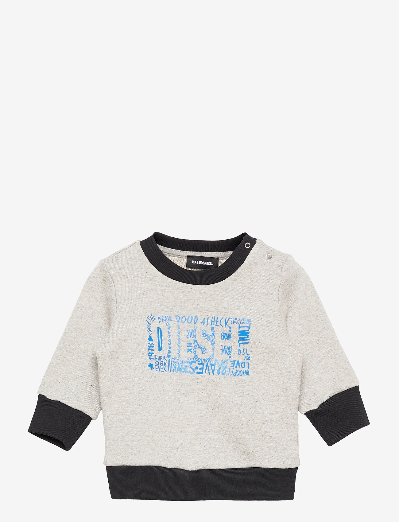 Diesel - SALLOB SWEAT-SHIRT - grigio melange nuovo - 0