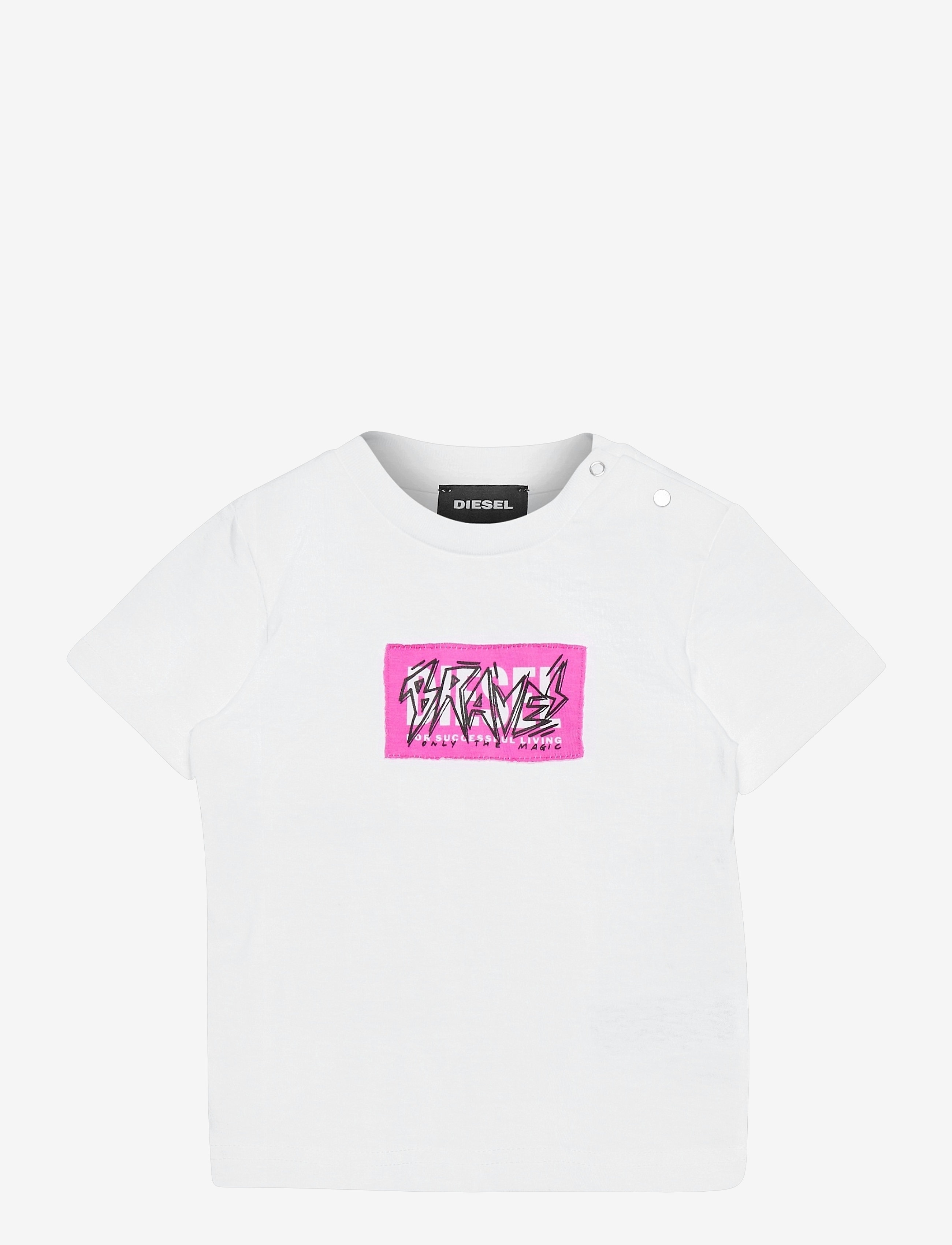 Diesel TJUSTX62B T-SHIRT - Tøj - BIANCO / white