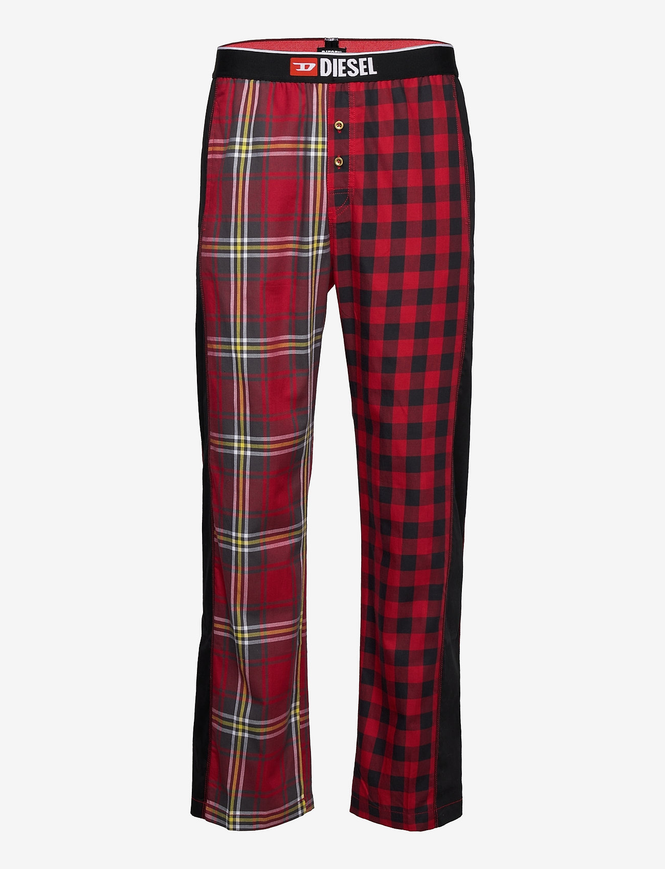 Diesel Men - UMLB-DERIK-SI TROUSERS - intimate: tartan red+vichy red - 0
