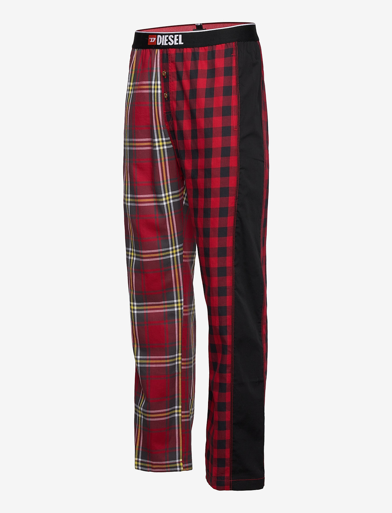 Diesel Men - UMLB-DERIK-SI TROUSERS - intimate: tartan red+vichy red - 2