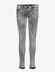 Diesel Women - SKINZEE-LOW TROUSERS - džinsa bikses ar šaurām starām - black/denim - 0