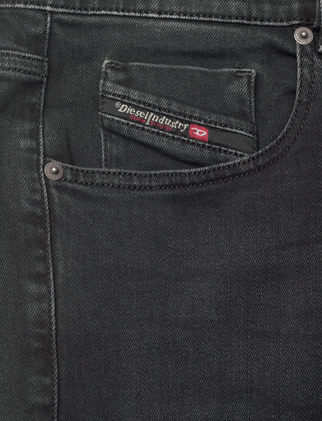 Diesel - 2019 D-STRUKT L.32 TROUSERS - slim jeans - black/denim - 2