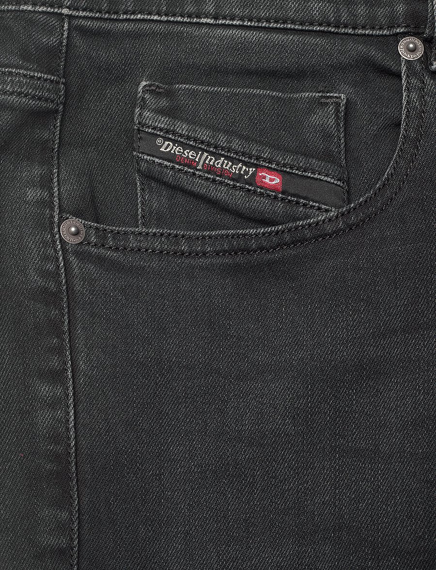 Diesel - 2019 D-STRUKT L.32 TROUSERS - slim jeans - black/denim - 2