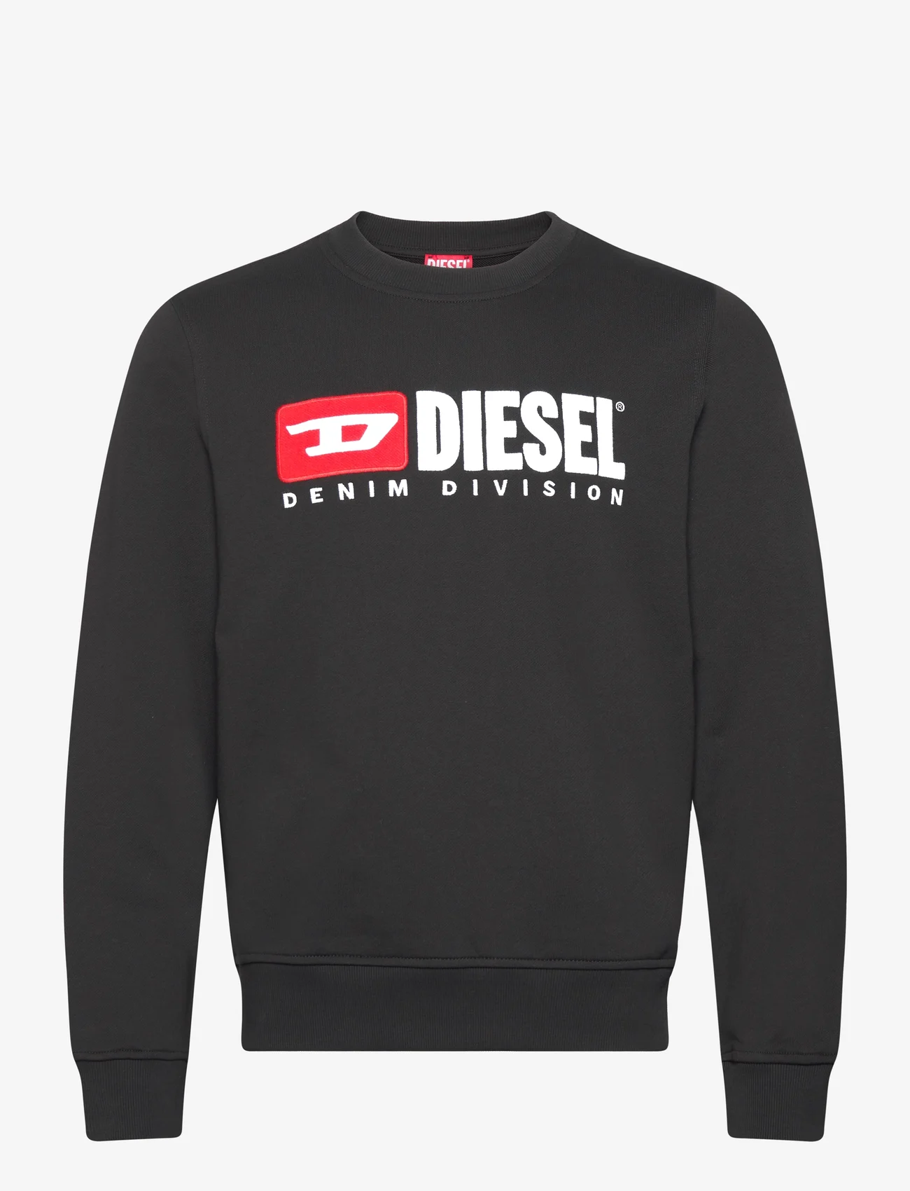 Diesel - S-GINN-DIV SWEAT-SHIRT - sweatshirts - deep/black - 0