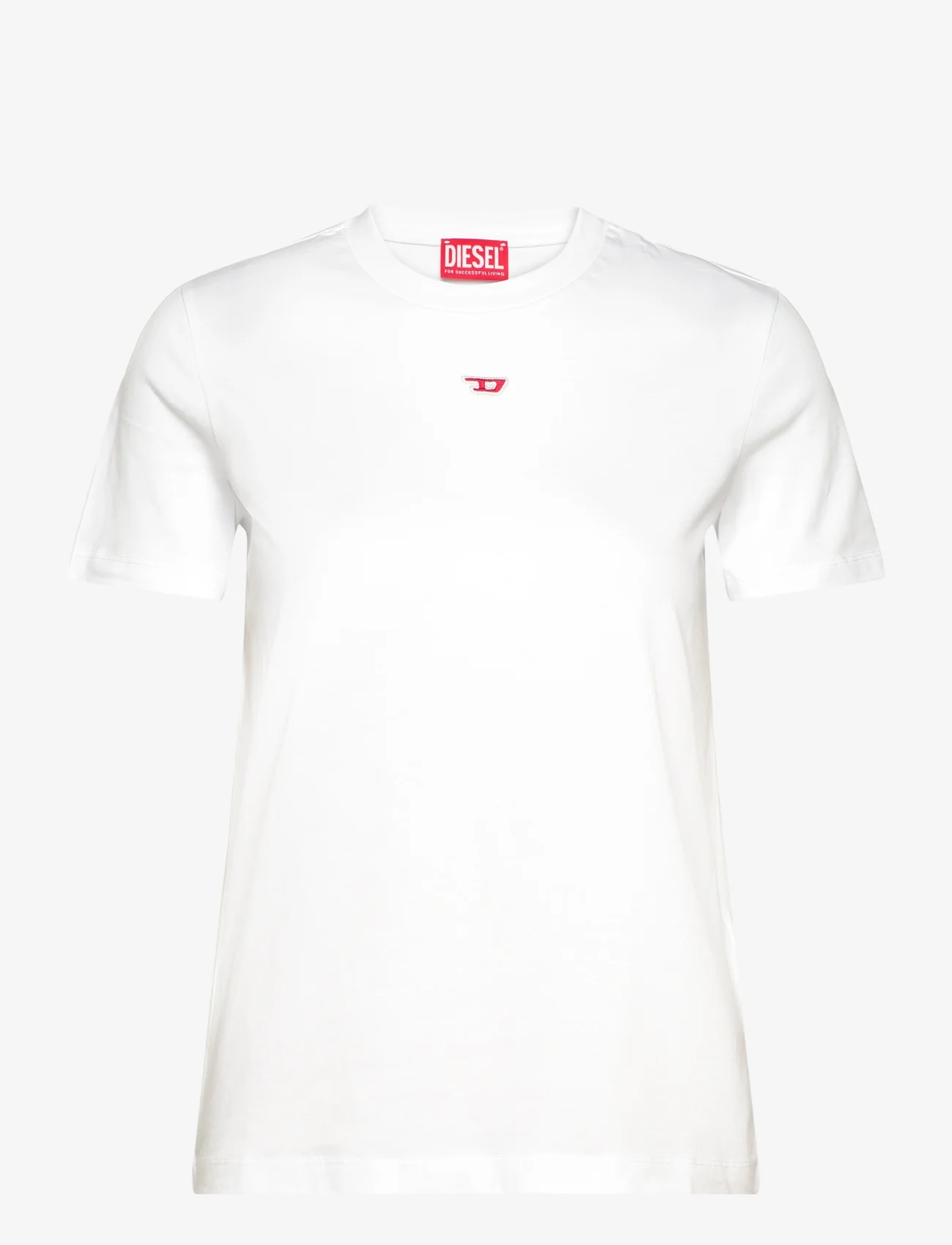 Diesel - T-REG-D T-SHIRT - marškinėliai - white - 0