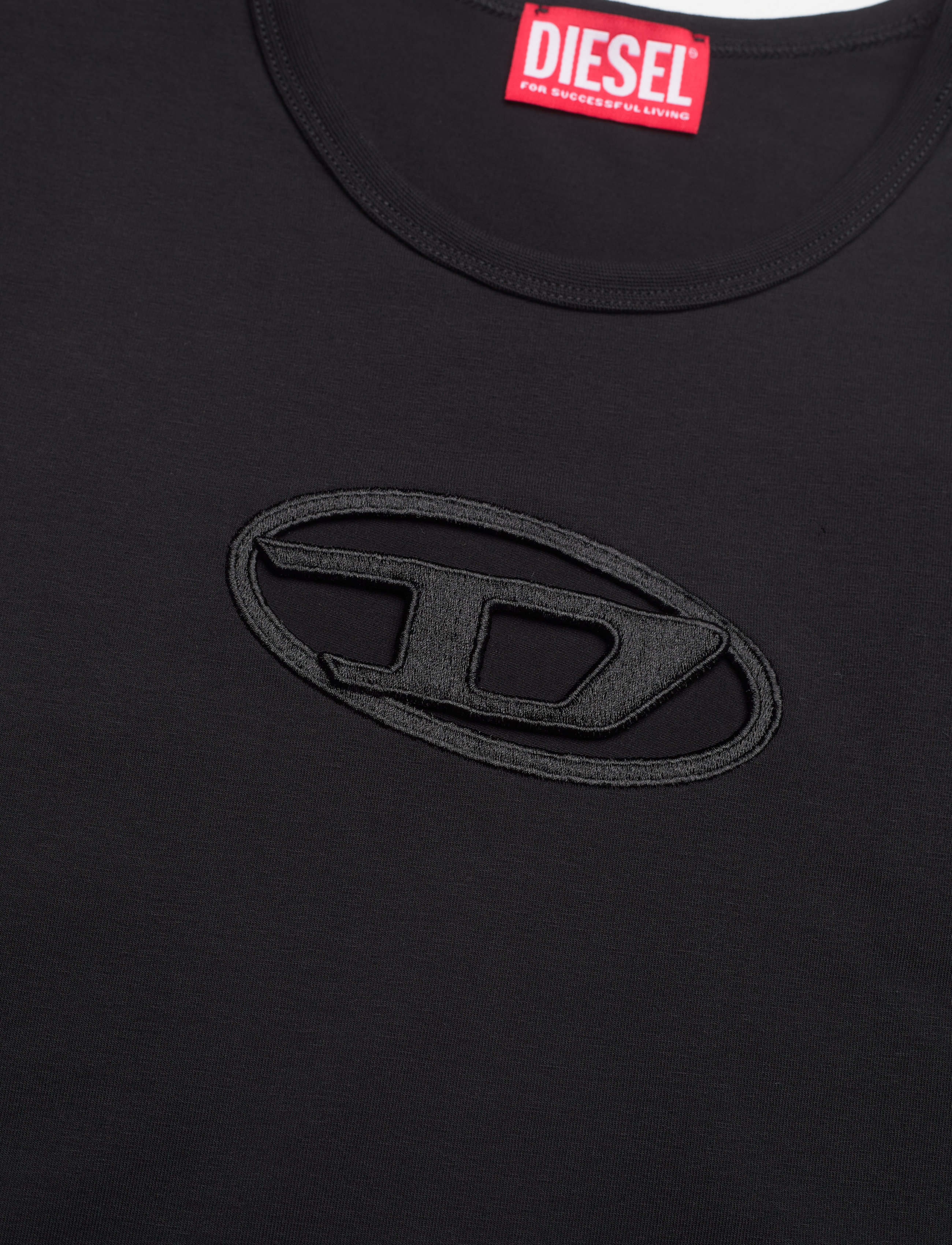 Diesel - T-ANGIE T-SHIRT - very/black - 5
