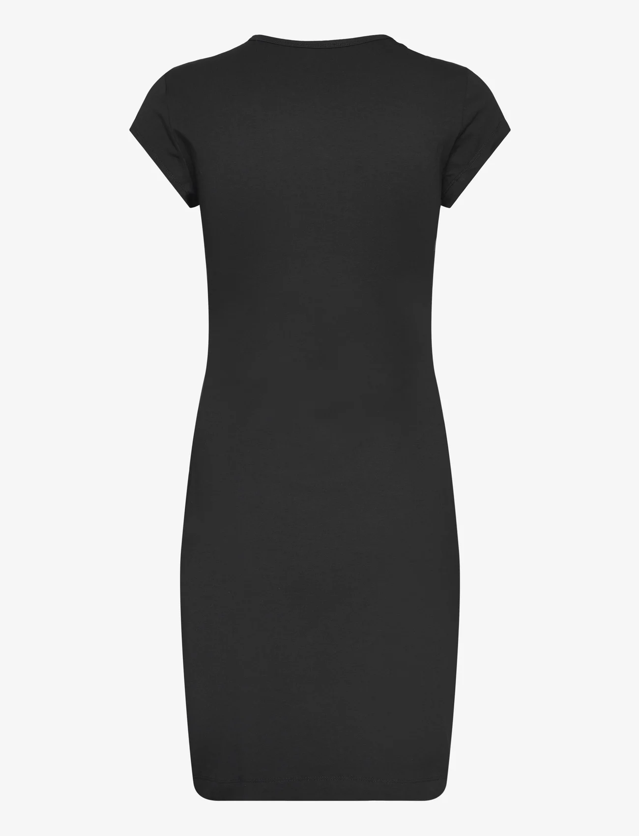 Diesel - D-ANGIEL DRESS - marškinėlių tipo suknelės - deep/black - 1