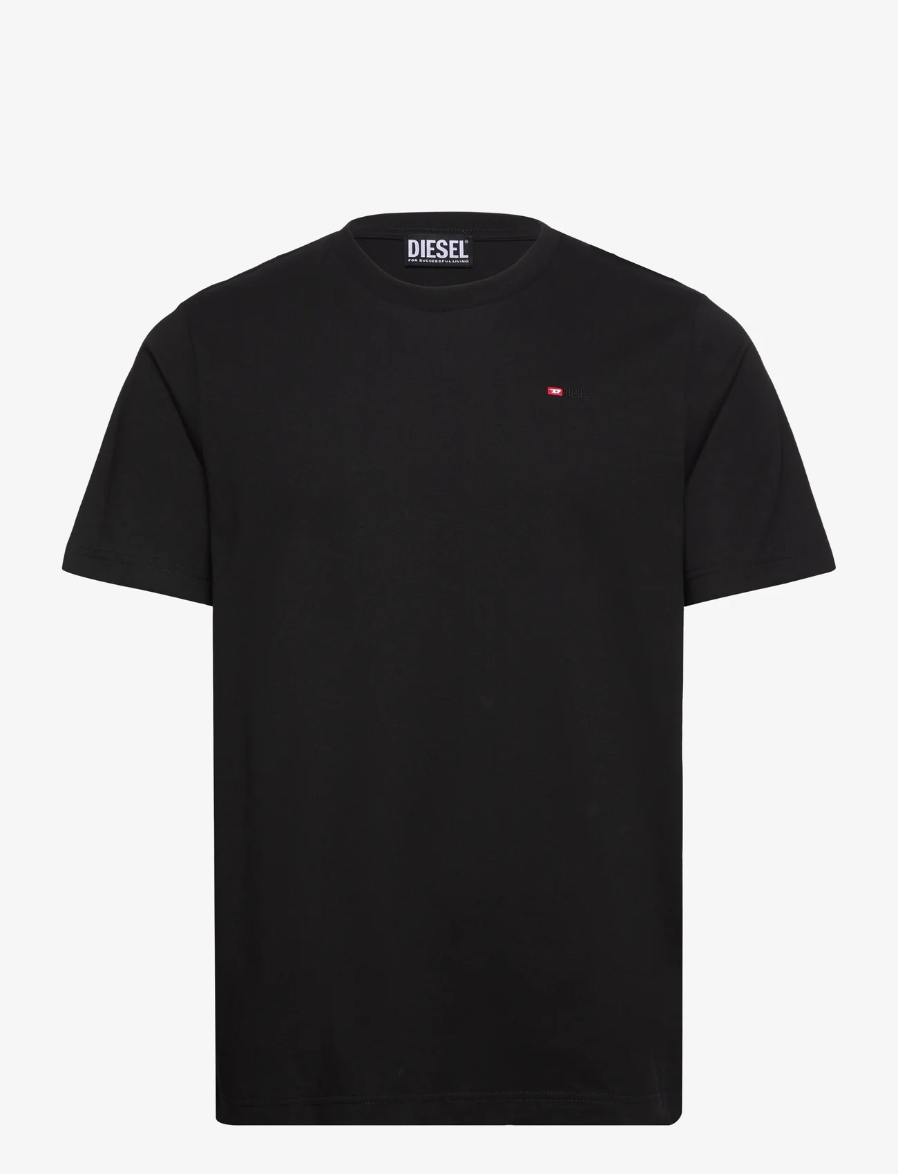 Diesel - T-JUST-MICRODIV T-SHIRT - kortärmade t-shirts - deep/black - 0