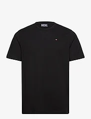 Diesel - T-JUST-MICRODIV T-SHIRT - kortärmade t-shirts - deep/black - 0