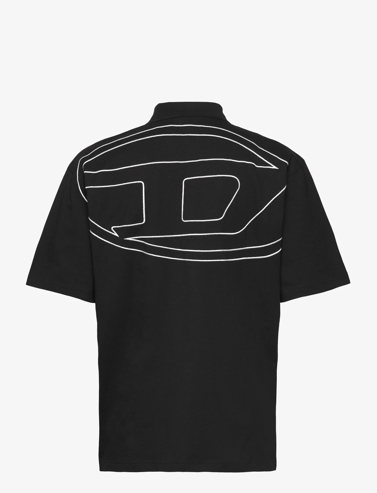 Diesel - T-VORT-MEGOVAL-D POLO SHIRT - polo marškinėliai trumpomis rankovėmis - deep/black - 1