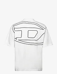 Diesel - T-BOGGY-MEGOVAL-D T-SHIRT - kortærmede t-shirts - bright white - 1