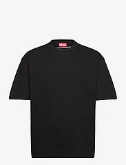 Diesel - T-BOGGY-MEGOVAL-D T-SHIRT - kortærmede t-shirts - deep/black - 0