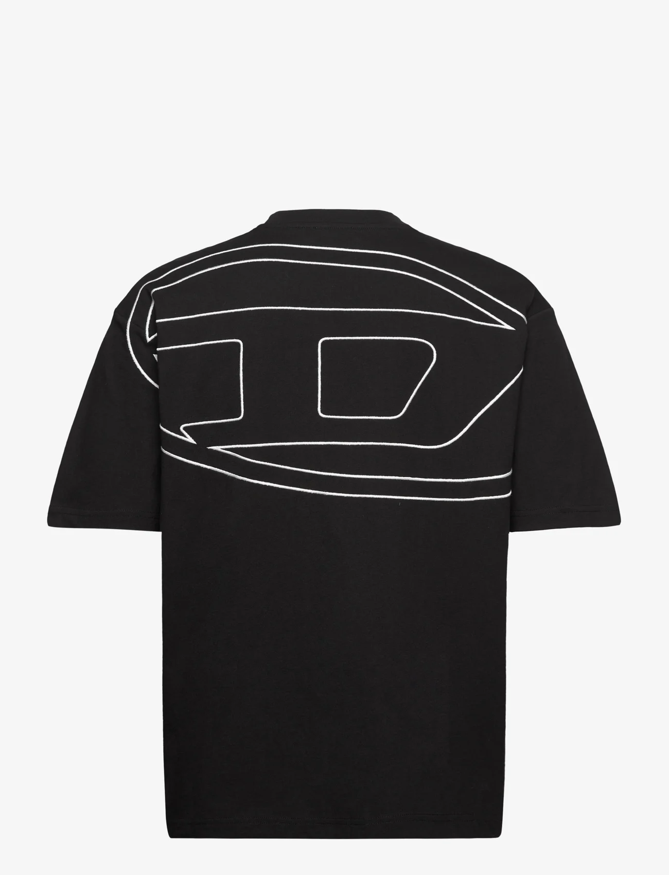 Diesel - T-BOGGY-MEGOVAL-D T-SHIRT - marškinėliai trumpomis rankovėmis - deep/black - 1
