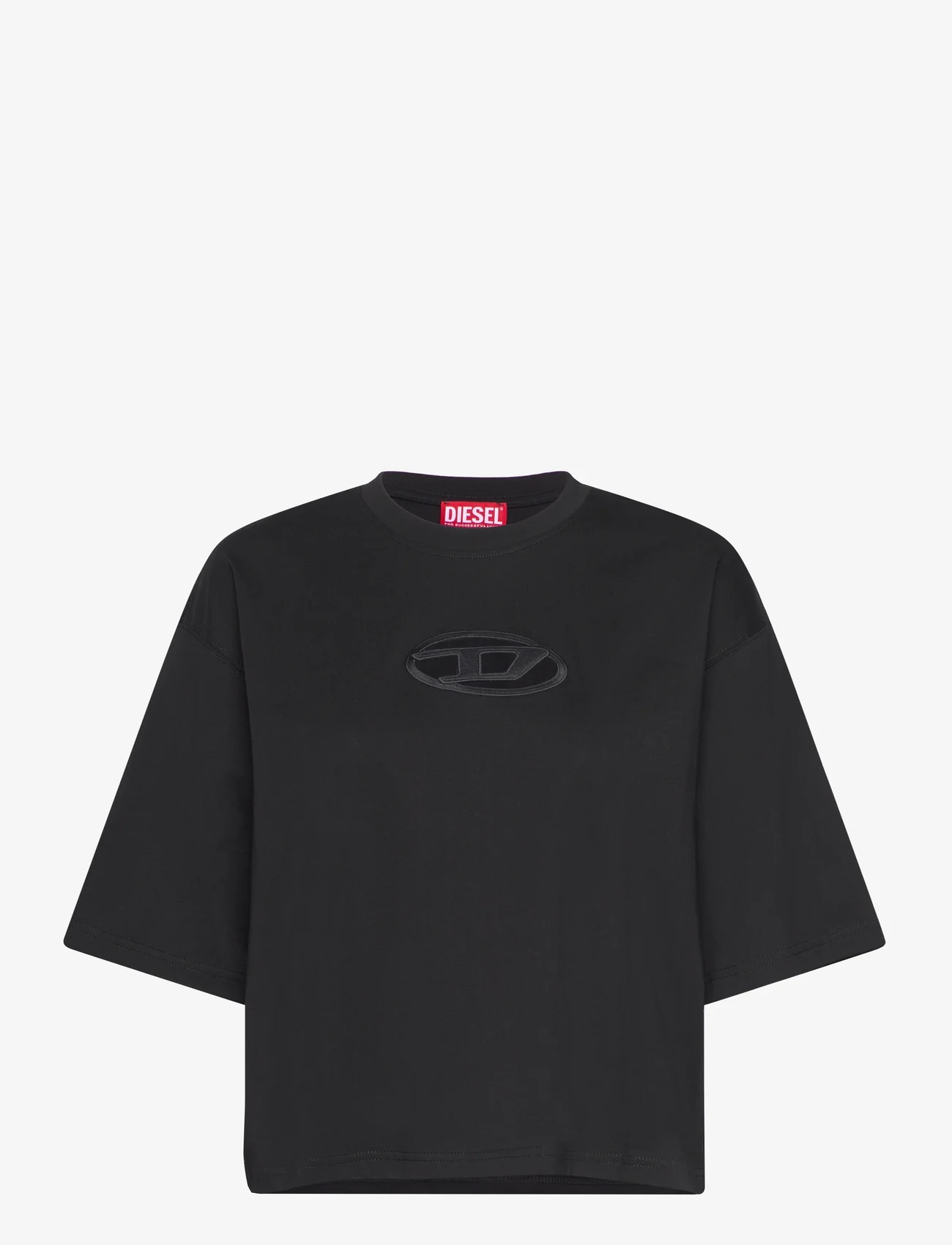 Diesel - T-ROWY-OD T-SHIRT - marškinėliai - deep/black - 0