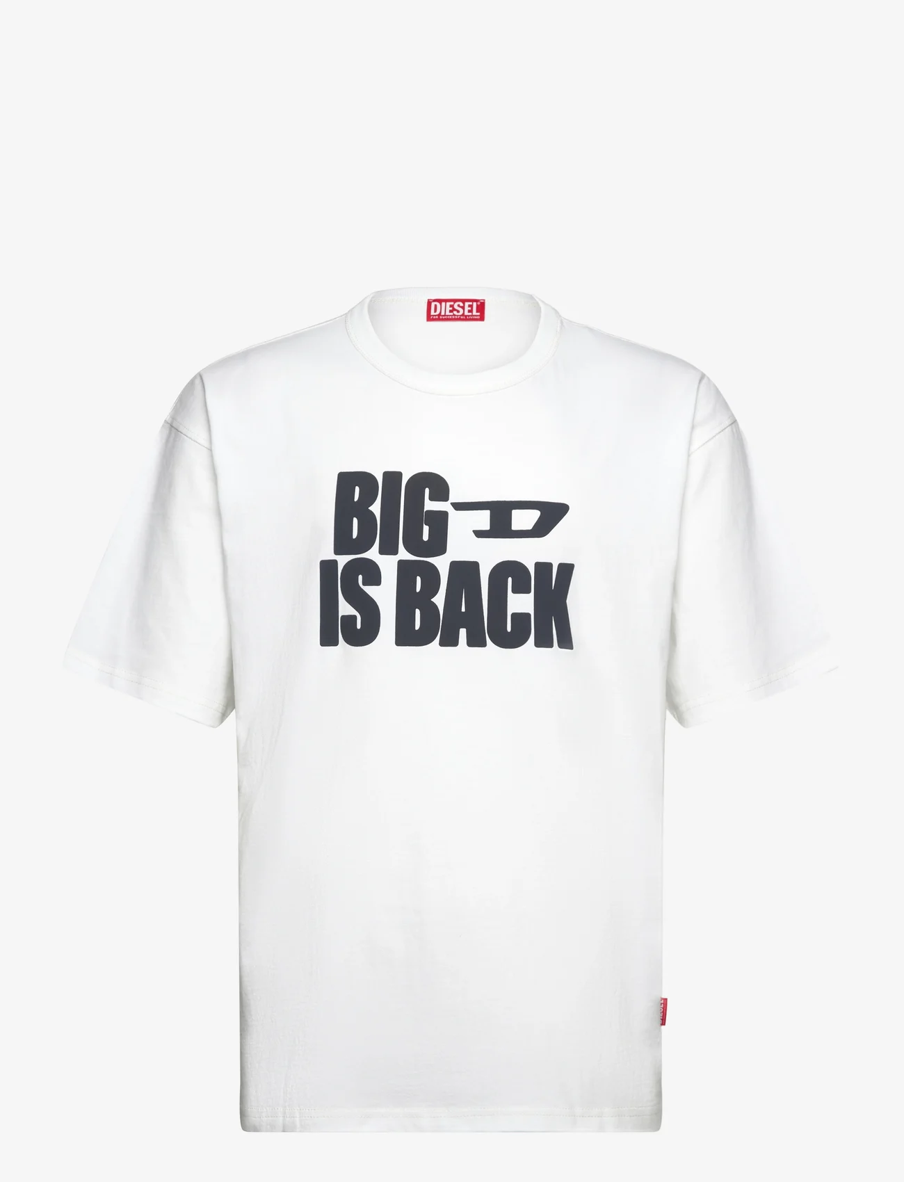 Diesel - T-BOXT-BACK T-SHIRT - kortärmade t-shirts - white - 0