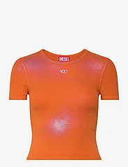 Diesel - T-ELE-N1 T-SHIRT - marškinėliai - orange - 0