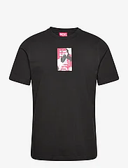 Diesel - T-JUST-N11 T-SHIRT - kortärmade t-shirts - deep/black - 0