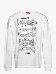 Diesel - T-BOXT-LS-N5 T-SHIRT - swetry - off white - 0