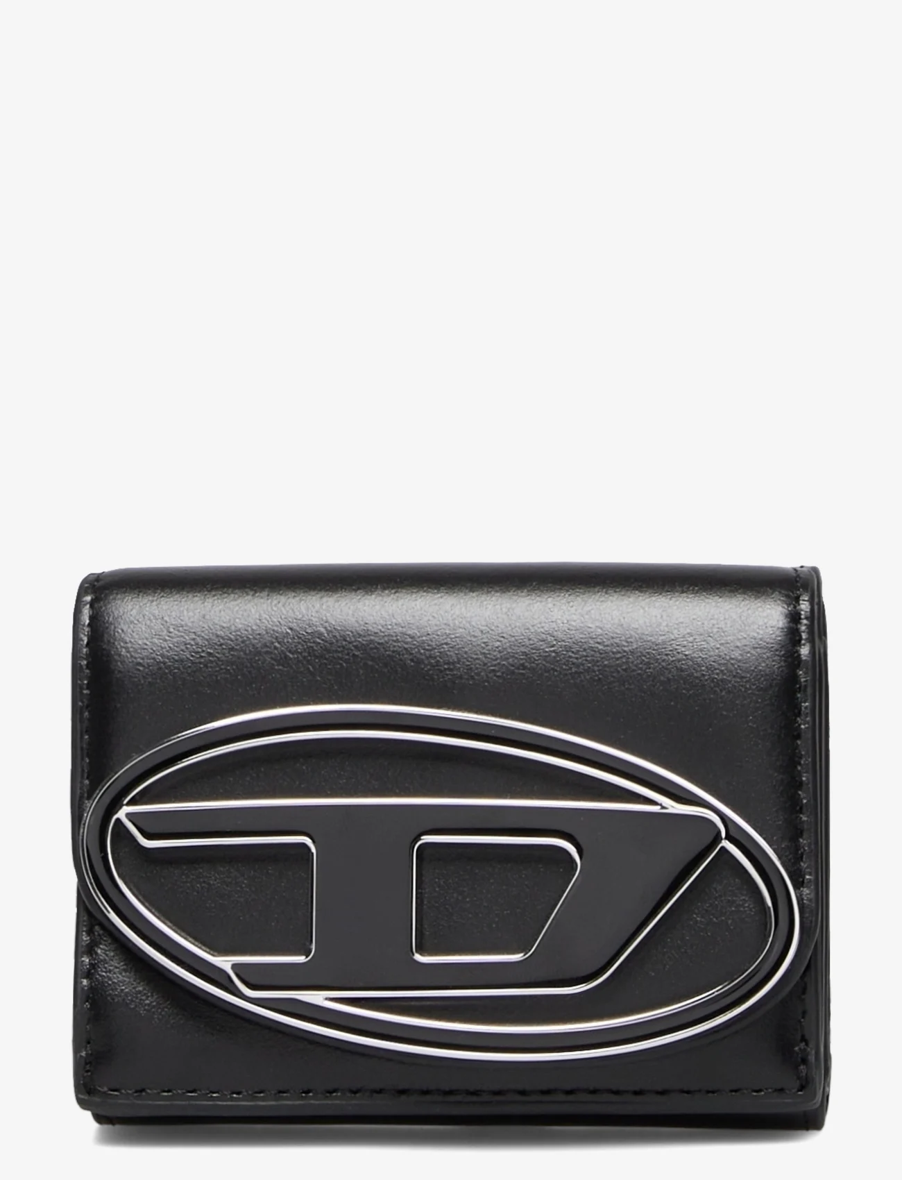 Diesel - 1DR 1DR TRI FOLD COIN XS II wallet - portfele - black - 0