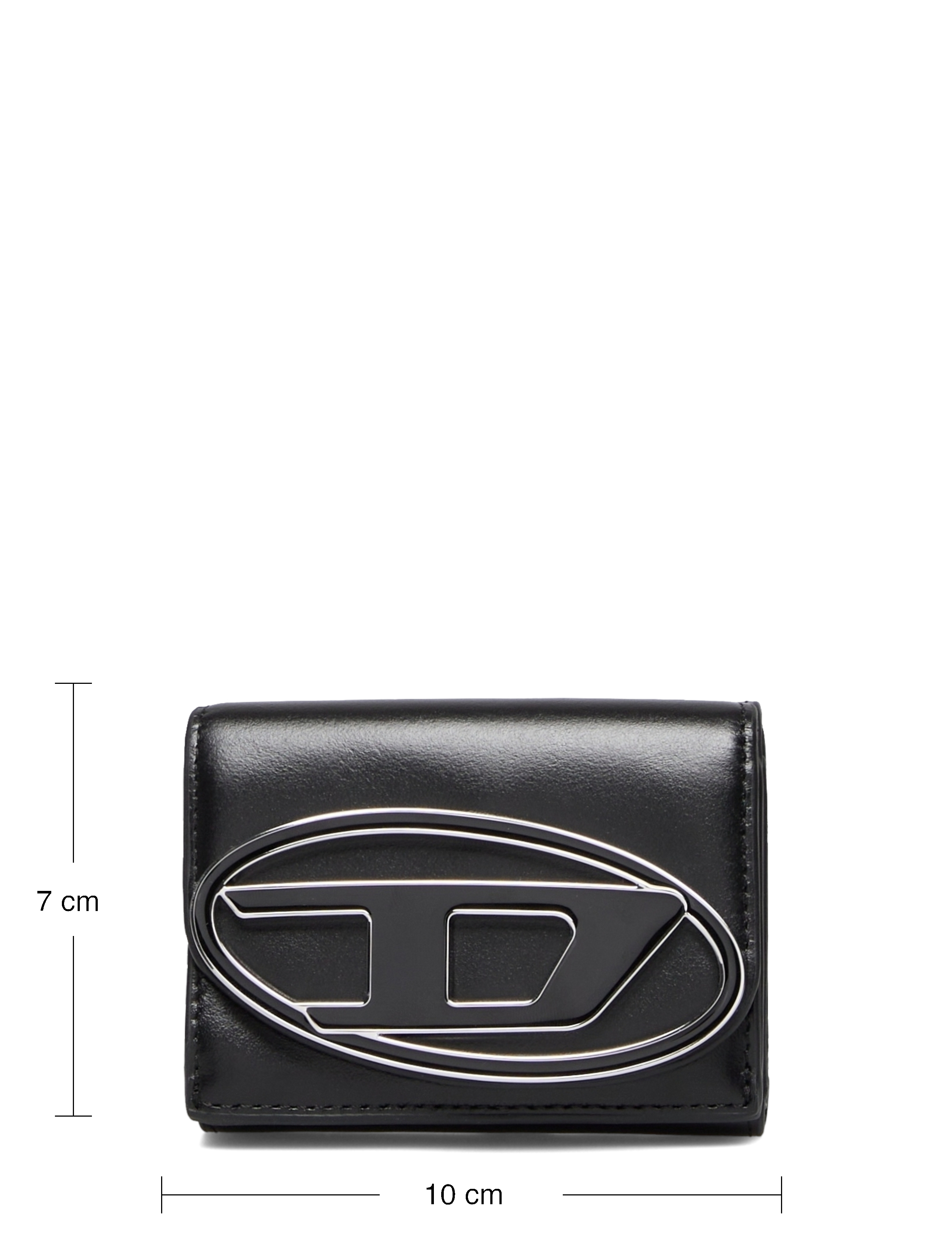 Diesel - 1DR 1DR TRI FOLD COIN XS II wallet - black - 3