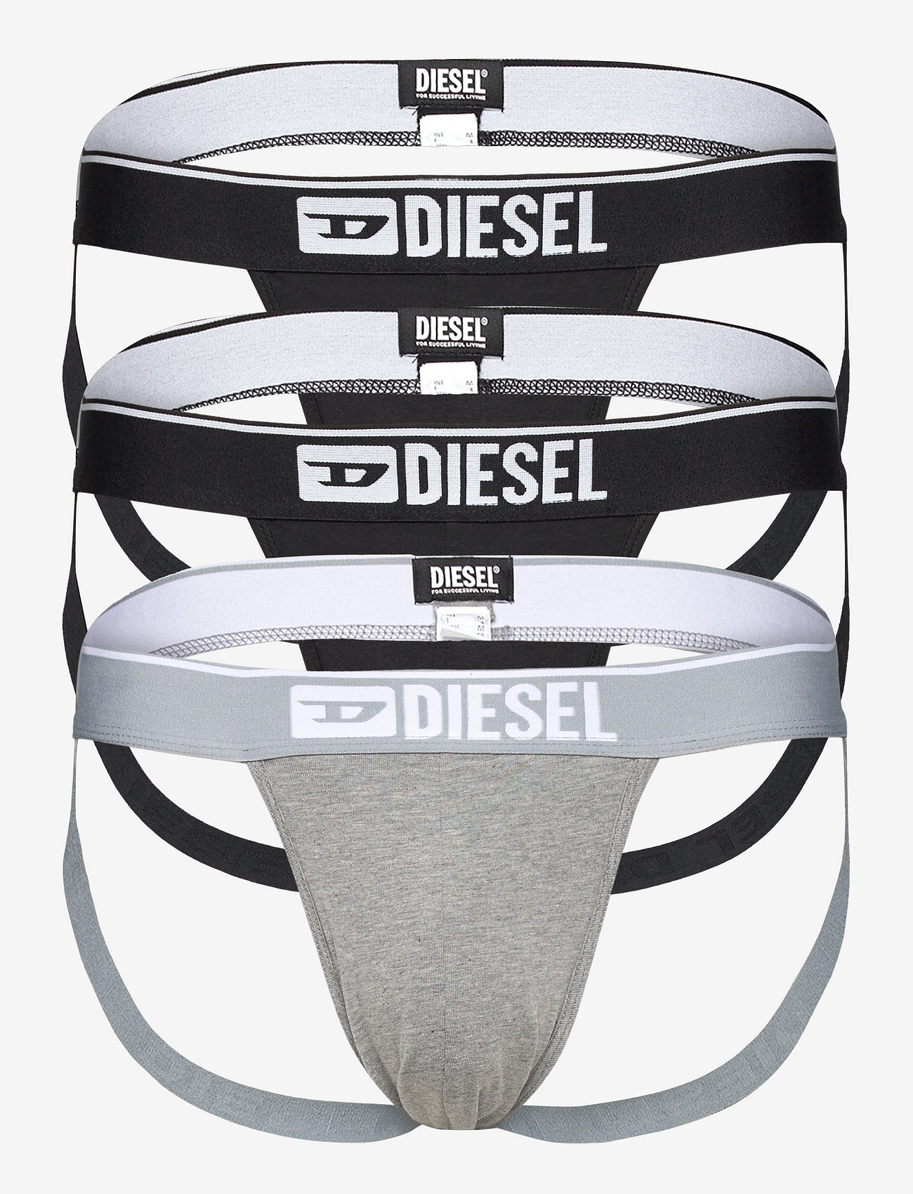 Diesel - UMBR-JOCKYTHREEPACK Jockstrap - laveste priser - black/grey - 0
