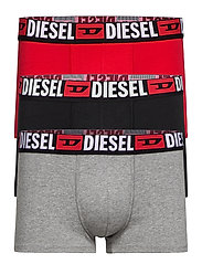 Diesel - UMBX-DAMIENTHREEPACK BOXER-SHORTS - multipack underbukser - black/red/grey - 0