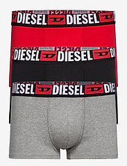 Diesel - UMBX-DAMIENTHREEPACK BOXER-SHORTS - zemākās cenas - black/red/grey - 0