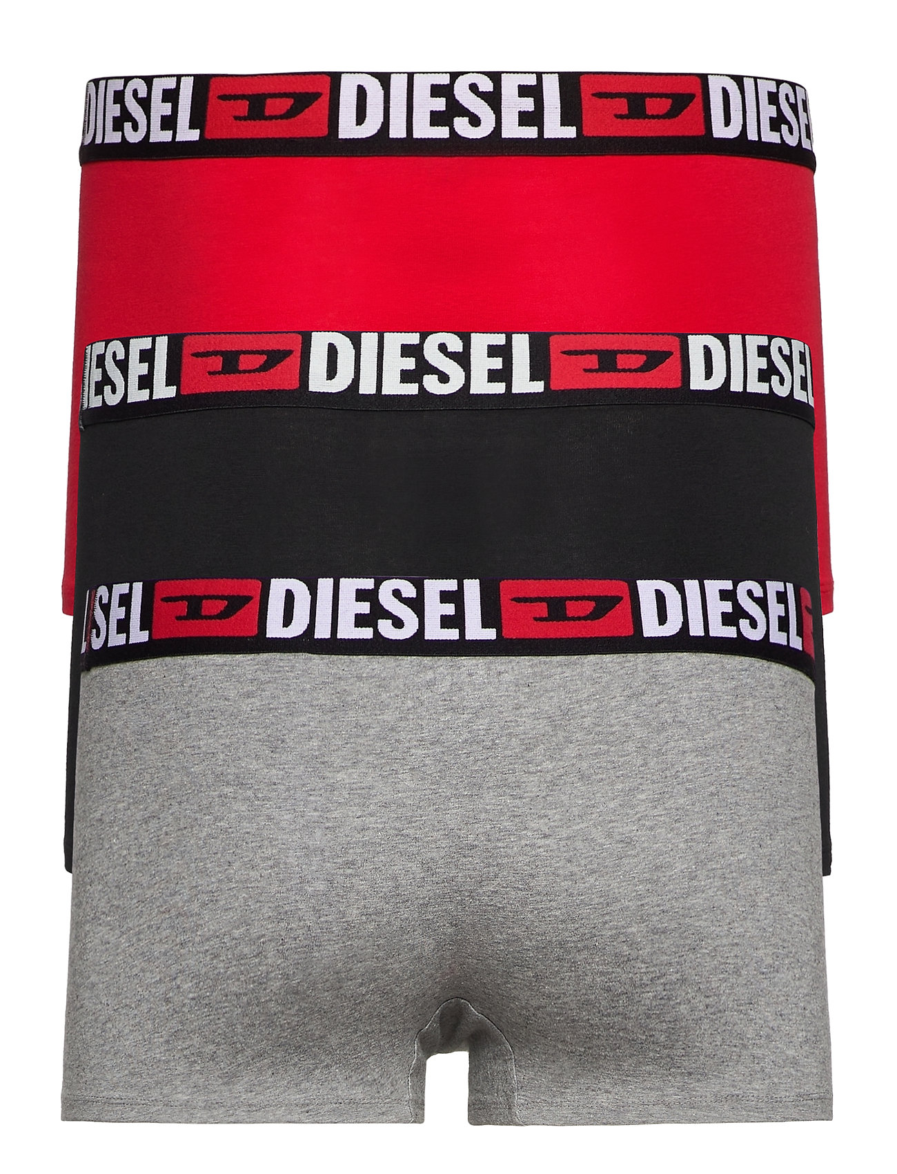 Diesel - UMBX-DAMIENTHREEPACK BOXER-SHORTS - laveste priser - black/red/grey - 1