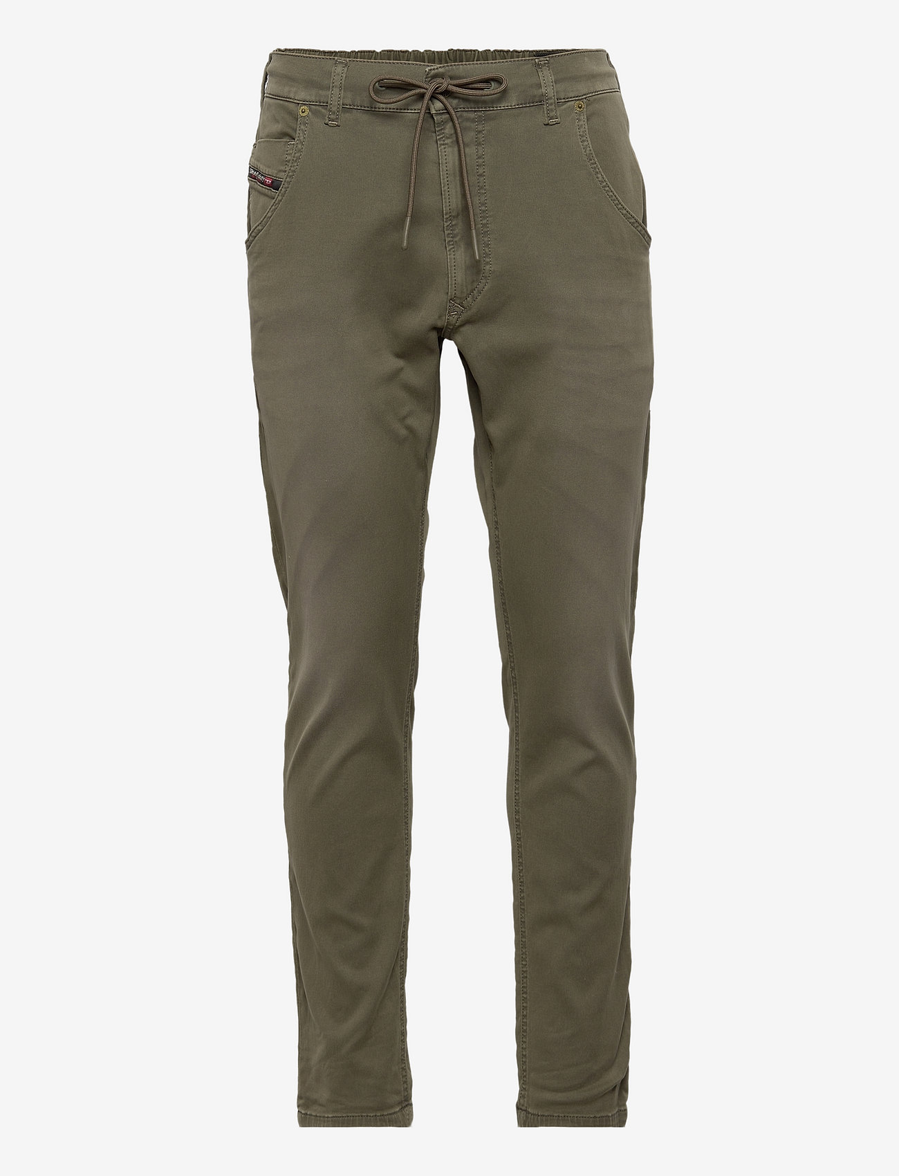 Diesel - KROOLEY-E-NE Sweat jeans - džinsa bikses ar tievām starām - green - 0