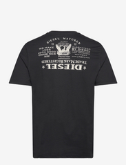 Diesel - T-JUST-L4 T-SHIRT - kortærmede t-shirts - black - 1