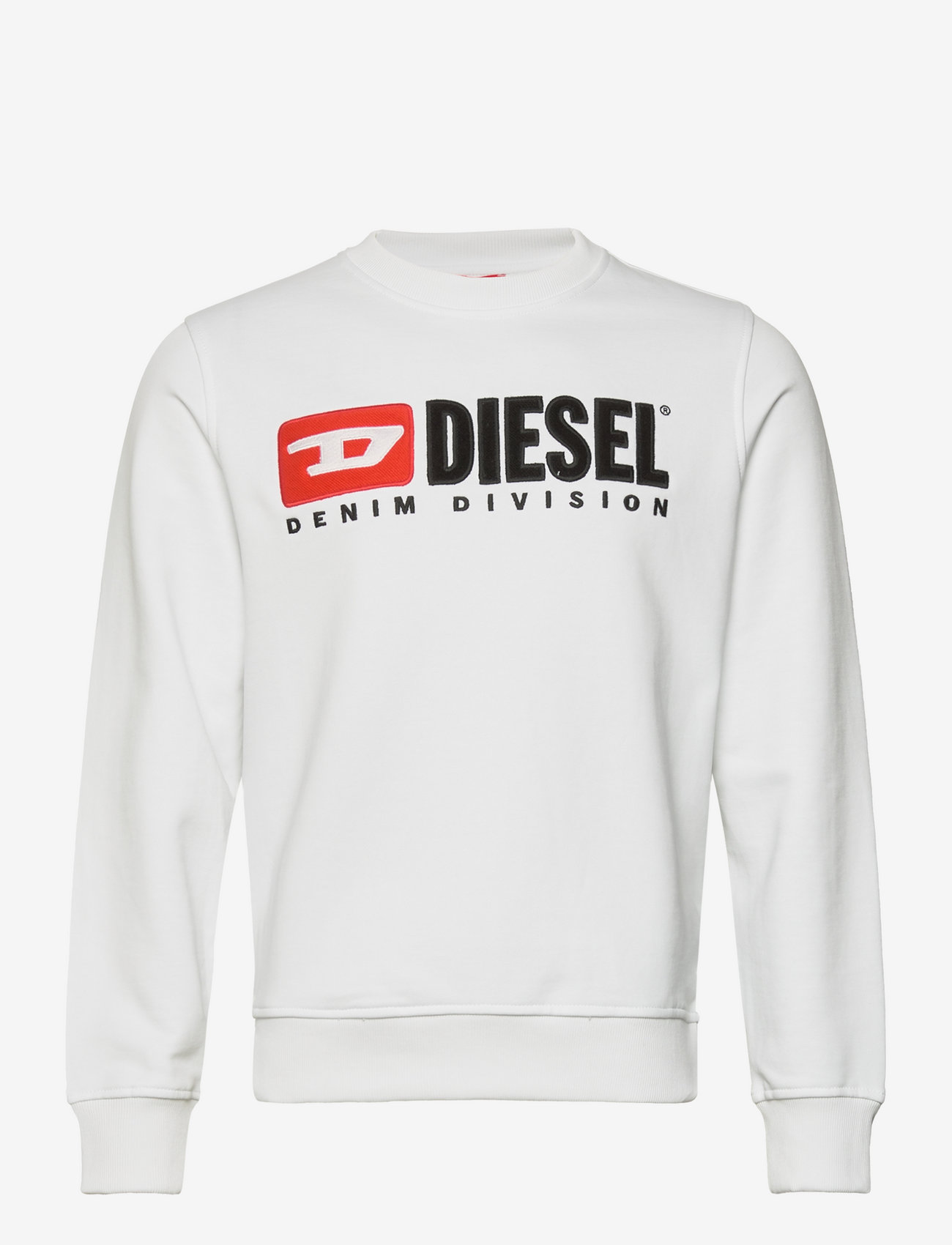 Diesel - S-GINN-DIV SWEAT-SHIRT - sweatshirts - white - 0
