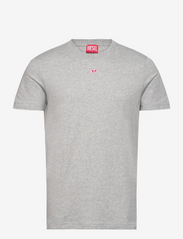 Diesel - T-DIEGOR-D T-SHIRT - basic t-shirts - melange grey - 0