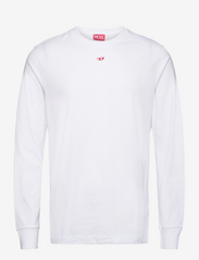 Diesel - T-JUST-LS-D T-SHIRT - laisvalaikio marškinėliai - white - 0