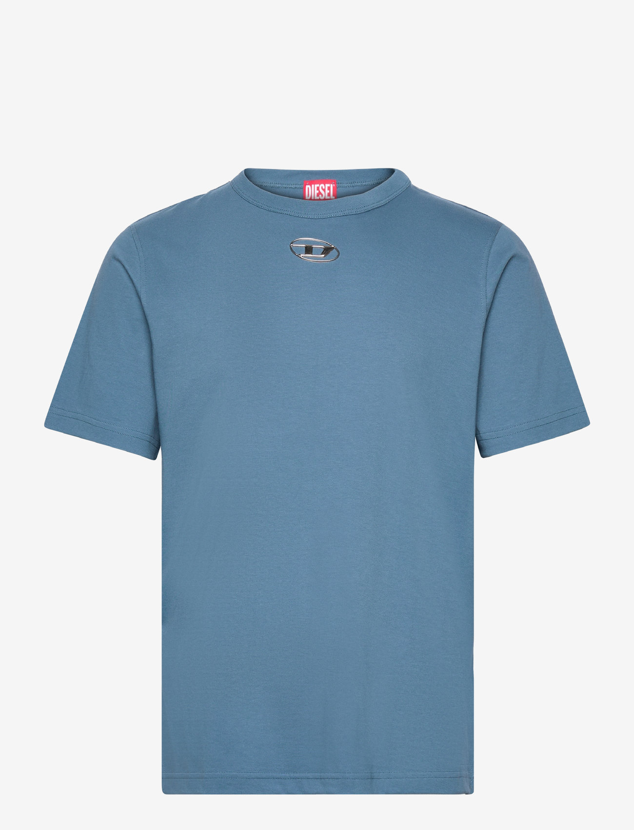 Diesel - T-JUST-OD T-SHIRT - kortärmade t-shirts - mediterranian blue - 0